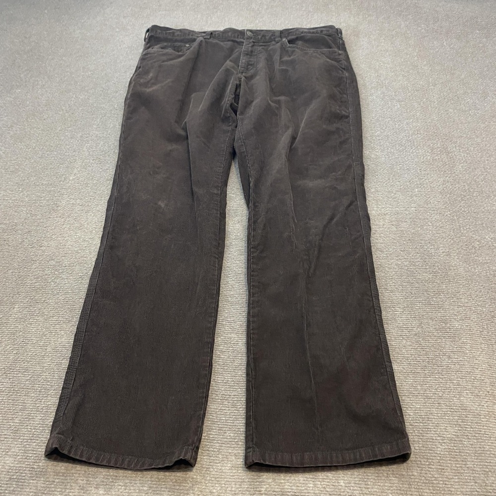 Brooks Brothers Pants Mens‎ 38x32 Brown Corduroy Stretch Straight Leg Casual